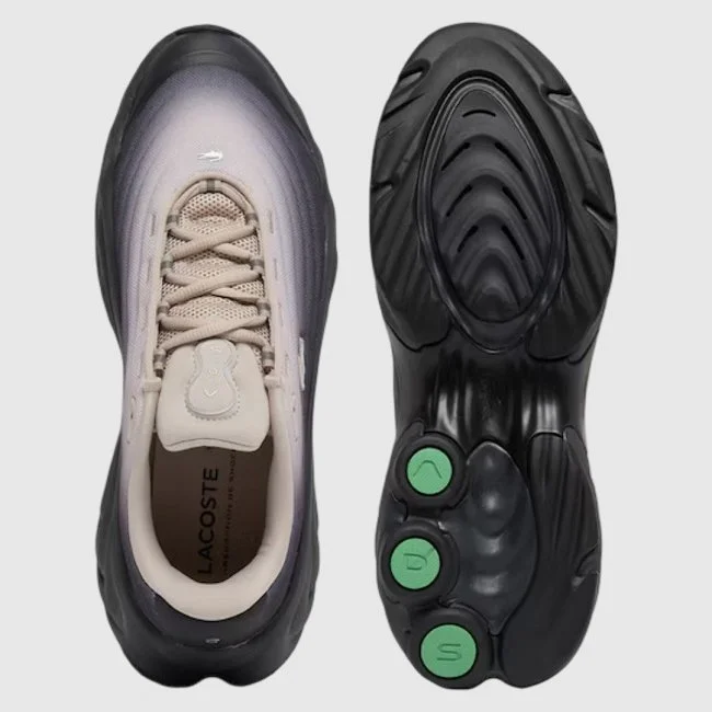 Zapatillas Lacoste Negras y Grises...