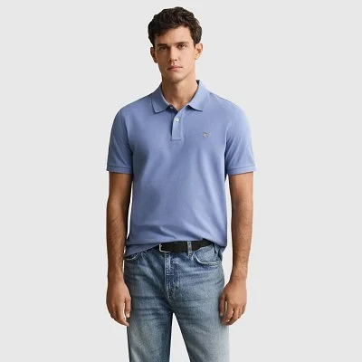 Polo GANT Azul Hombre