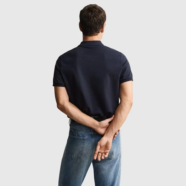 Polo GANT Azul Marino Hombre