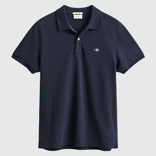 Polo GANT Azul Marino Hombre