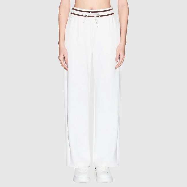 Pantalón Armani Exchange Blanco Mujer