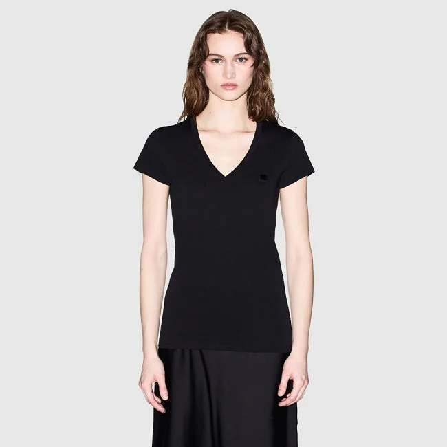 Camiseta Armani Exchange Negra Mujer