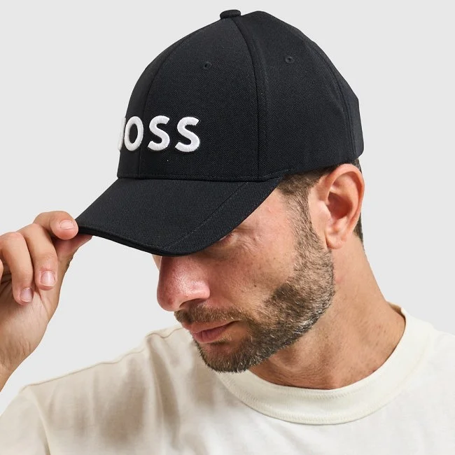 Gorra Boss Negra Hombre