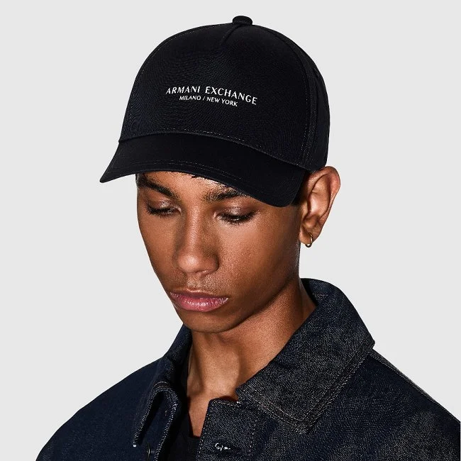 Gorra Armani Exchange Azul Marino Hombre