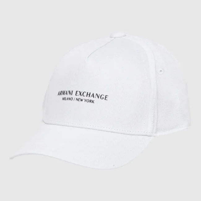 Gorra Armani Exchange Blanca Hombre