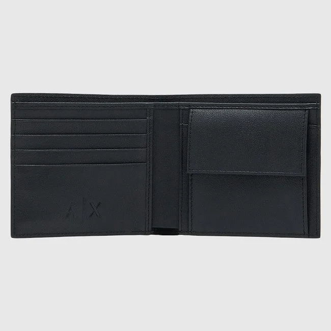 Cartera Armani Exchange Negra Hombre