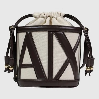 Bolso Armani Exchange Beige...