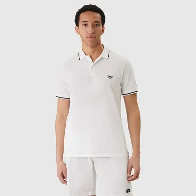 Polo Armani Blanco Hombre