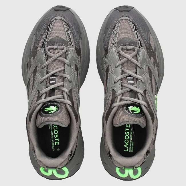 Zapatillas Lacoste Grises Hombre