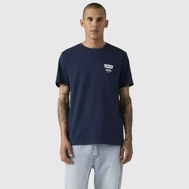 Camiseta Levi's Azul Marino Hombre