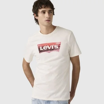 Camiseta Levi's Blanca Hombre