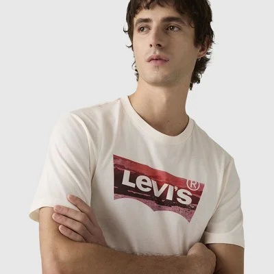 Camiseta Levi's Blanca Hombre 2
