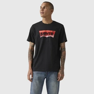 Camiseta Levi's Negra Hombre