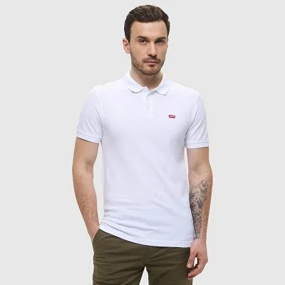 Polo Levi's Blanco Hombre