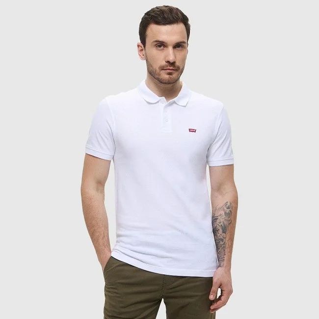 Polo Levi's Blanco Hombre