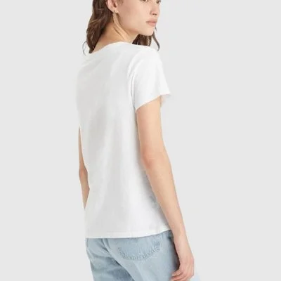 Camiseta Levi's Blanca Mujer 2