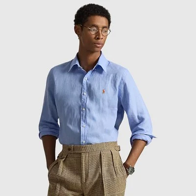 Camisa Ralph Lauren Azul...