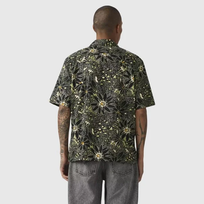 Camisa Levi's Negra y Verde Hombre