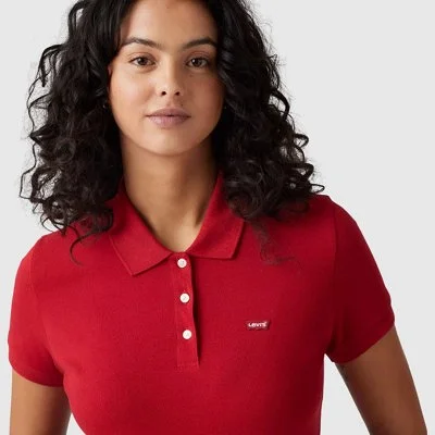 Polo Levi's Rojo Mujer 2