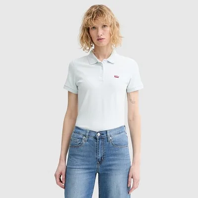 Polo Levi's Blanco Mujer