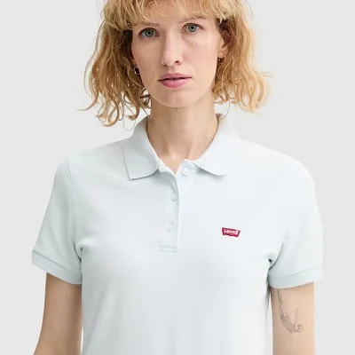 Polo Levi's Blanco Mujer 2