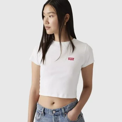 Camiseta Levi's Blanca Mujer 2