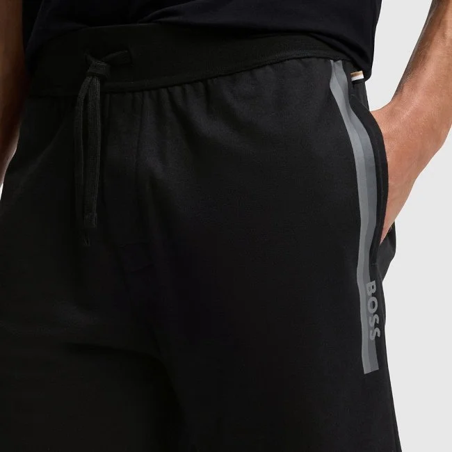 Pantalón Corto Boss Negro Hombre