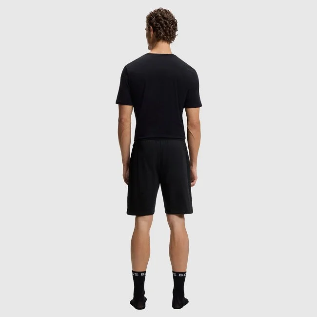 Pantalón Corto Boss Negro Hombre
