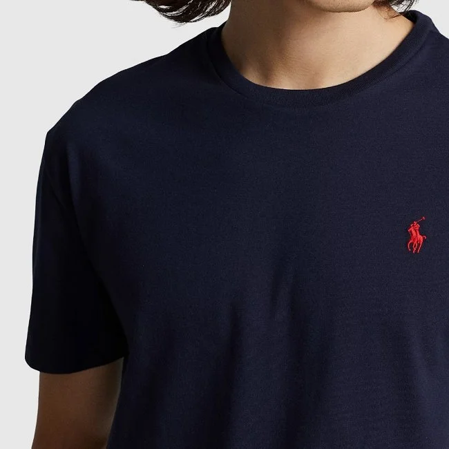 Camiseta Ralph Lauren Azul marino Hombre