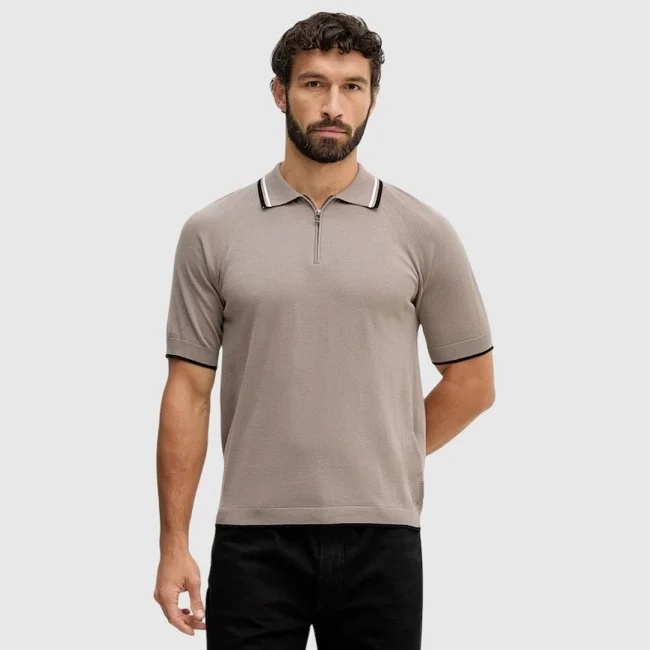 Polo Armani Exchange Beige Hombre