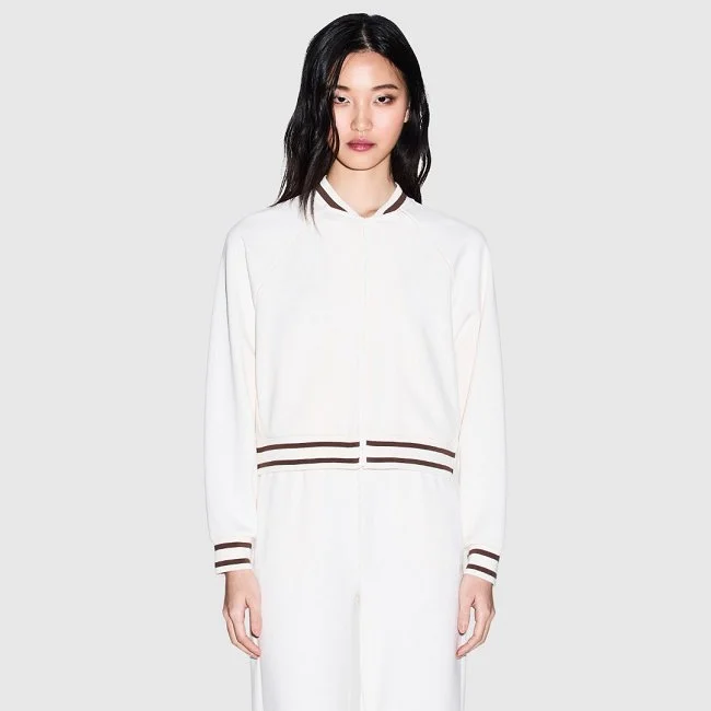 Sudadera Armani Exchange Blanca Mujer