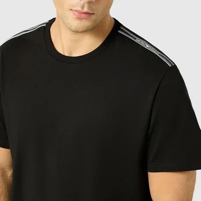 Camiseta Armani Negra Hombre 2