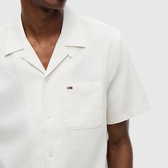 Camisa Tommy Hilfiger Blanca Hombre