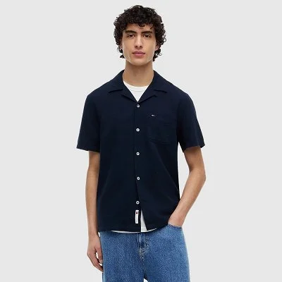 Camisa Tommy Hilfiger Azul...