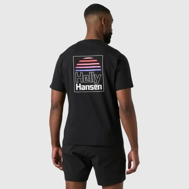Camiseta Helly Hansen Negra Hombre