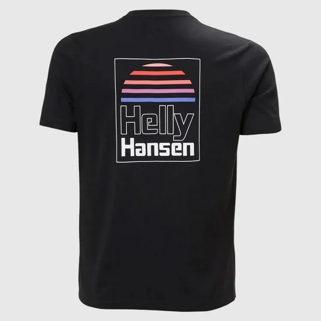 Camiseta Helly Hansen Negra Hombre