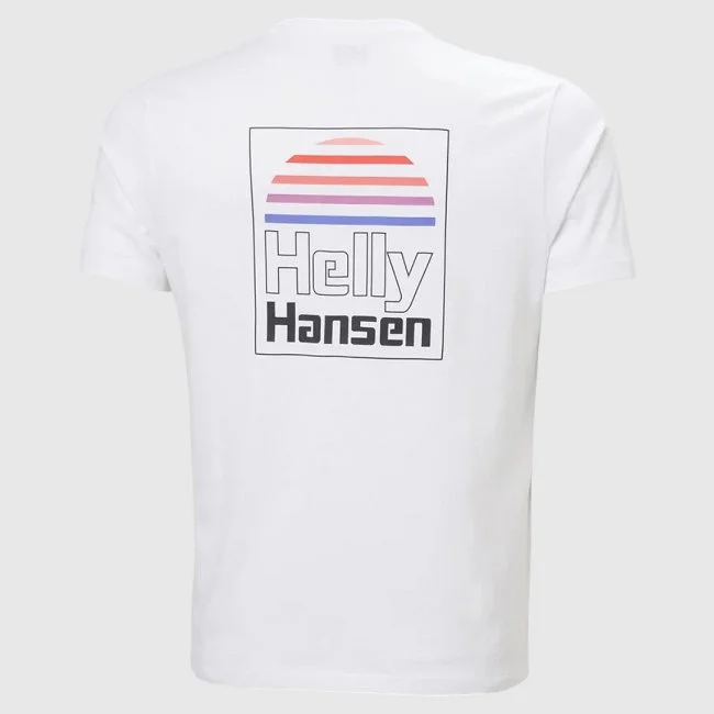 Camiseta Helly Hansen Blanca Hombre