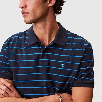 Polo Calvin Klein Rayas Hombre 2
