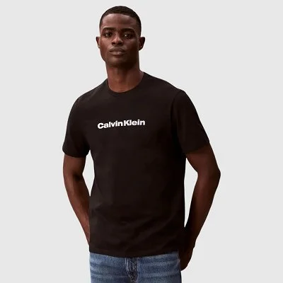 Camiseta Calvin Klein Negra...