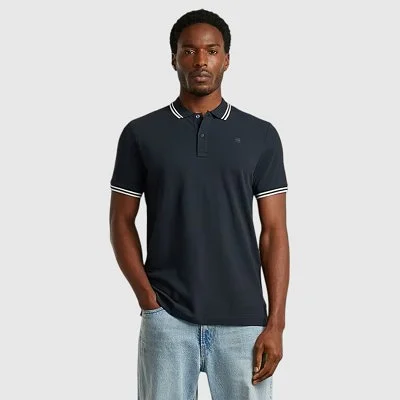 Polo G-STAR Azul Oscuro Hombre