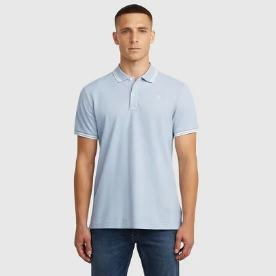 Polo G-STAR Azul Claro Hombre