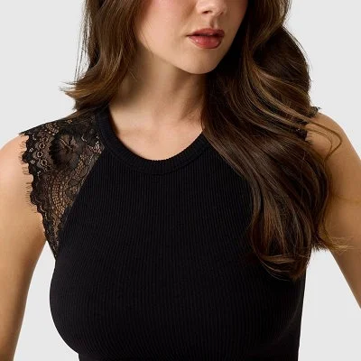 Camiseta Guess Negra Mujer 2