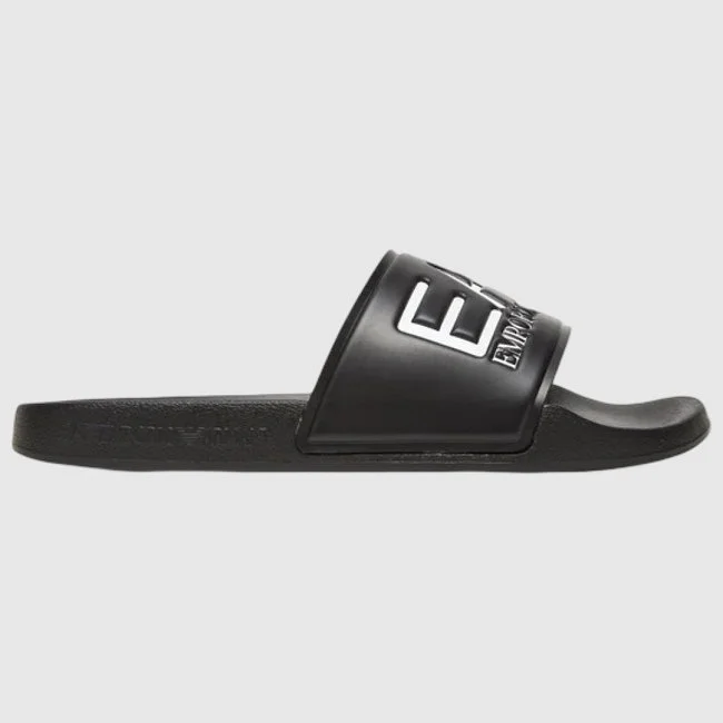 Chanclas Armani Negras Hombre