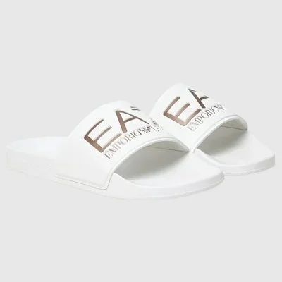 Chanclas Armani Blancas Mujer