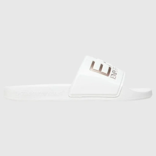 Chanclas Armani Blancas Mujer