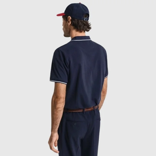Polo GANT Azul Marino Hombre
