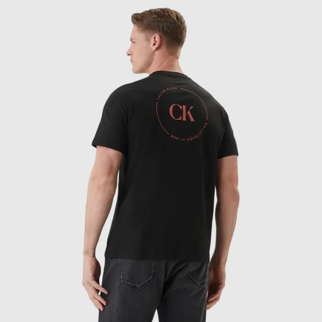 Camiseta Calvin Klein Negra Hombre
