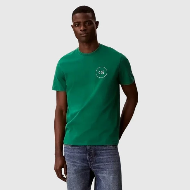 Camiseta Calvin Klein Verde Hombre