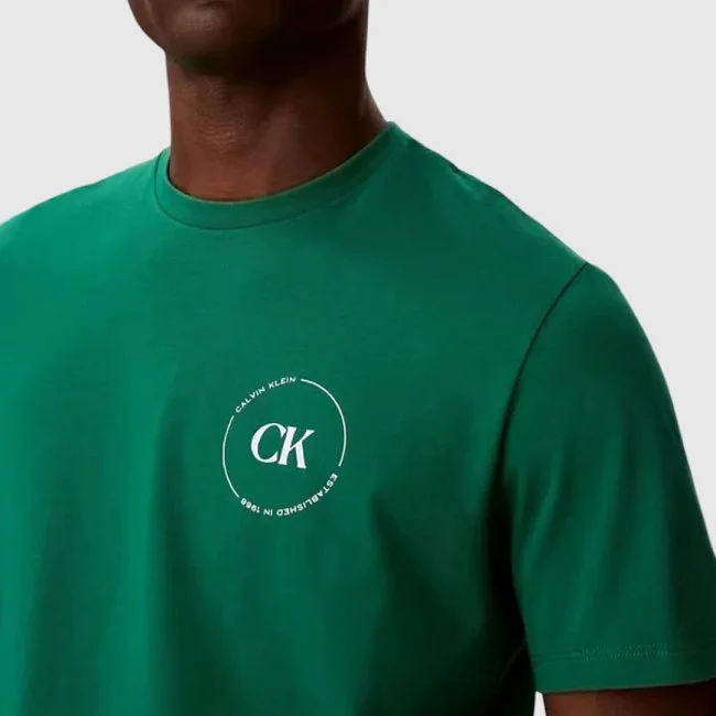 Camiseta Calvin Klein Verde Hombre
