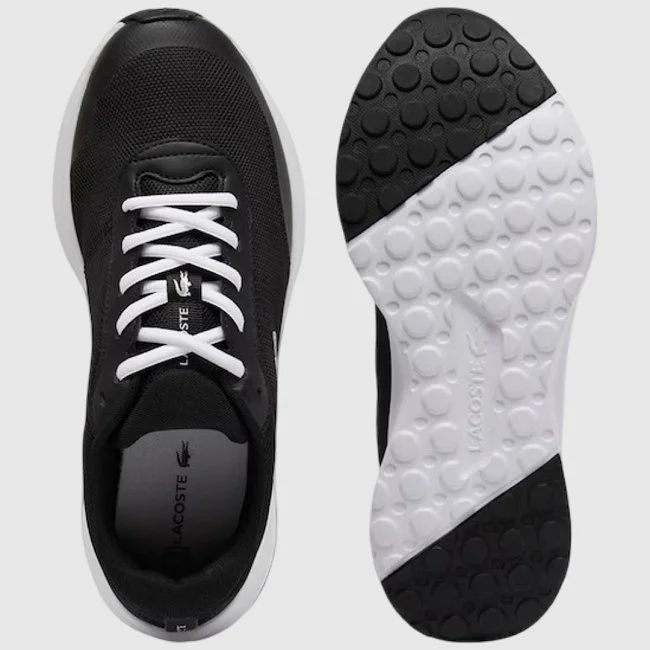 Zapatillas Lacoste Negras y Blancas...